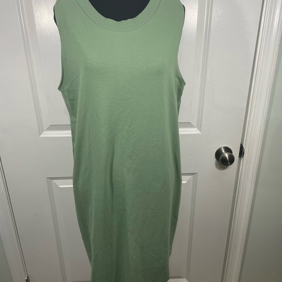 a new day Dresses & Skirts - a new day Sleeveless Green Lounge Dress Size Large CB-
